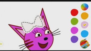 Три Кота- "Раскраска" Весёлая Для Детей - Карамелька И Друзья , Мультик Для детей