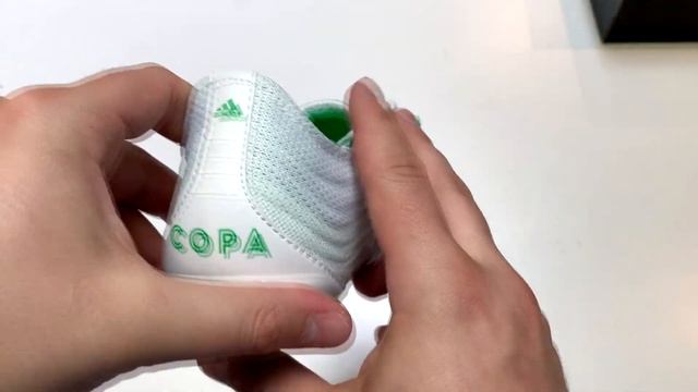 adidas Copa 19.1 FG/AG Virtuso pack- Footwear White/Solar Lime Kids смотреть онлайн