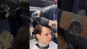 Удлиненная мужская стрижка «Маллет»