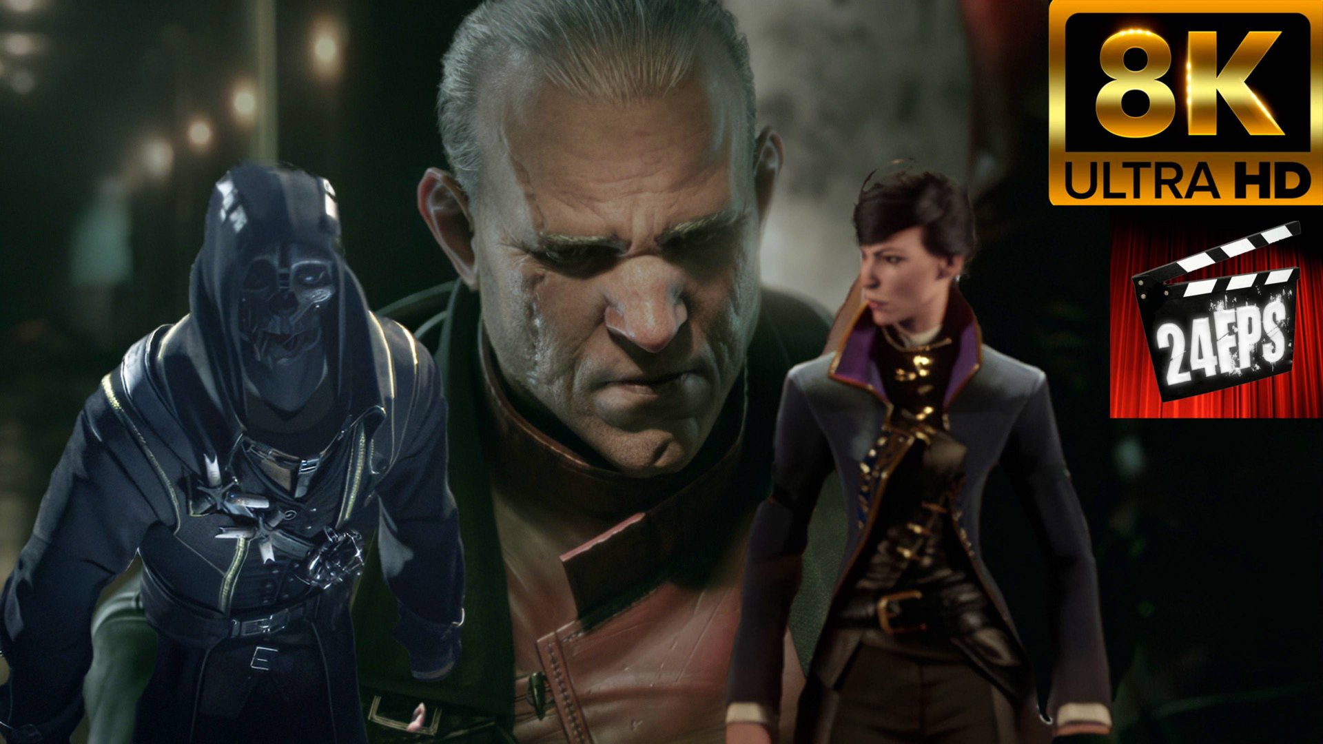 Dishonored 1,2 - All Trailers and Cinematics ( "Special" 8K) смотреть онлайн