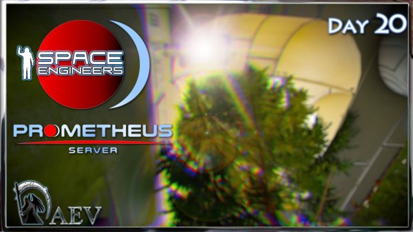 Space Engineers🪐 Day 20😴Сны!😴 🪐Prometeus Server🪐(монтаж)