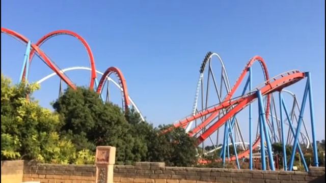 американские горки Shambala , Порт Авентура