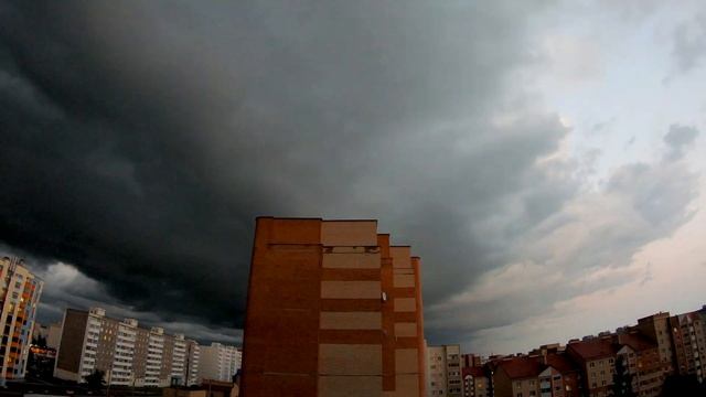 Таймлапс с окна балкона, 2 часа съёмки c GoPro | 4k смотреть онлайн