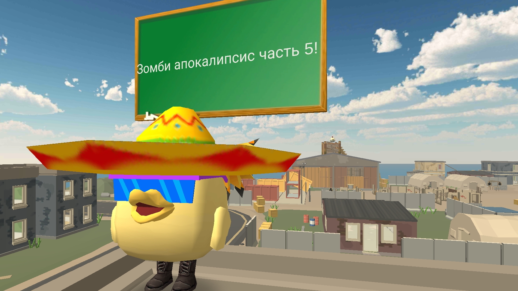 Зомби апокалипсис часть 5! Грустная история о учёном! смотреть онлайн