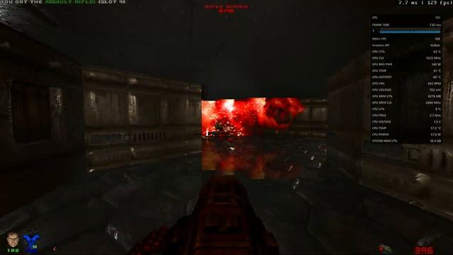 vkdoom - ray tracing, brutal doom, normal maps, super shiny смотреть онлайн