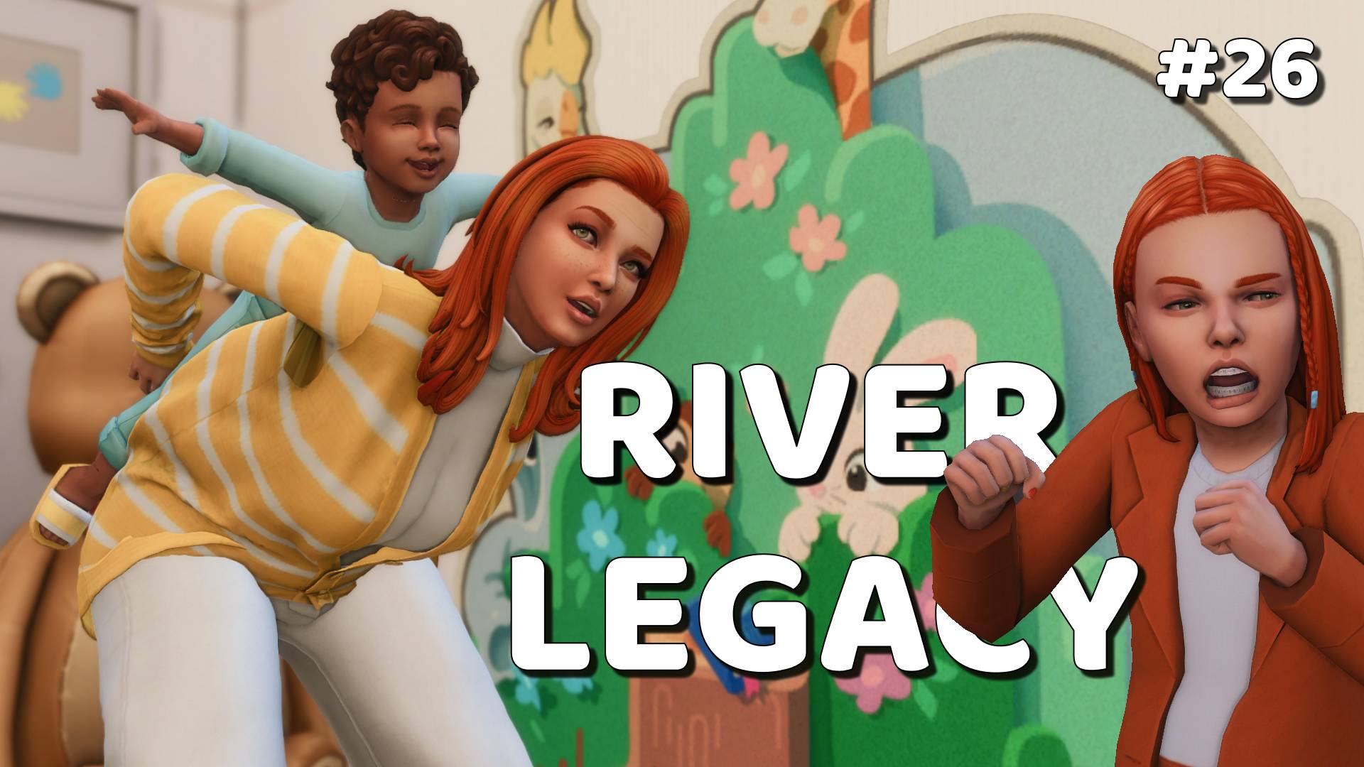 Эп.26 💗 День рождения сыночка и бунтарка дочка 💗 Династия Ривер 💗 Симс 4