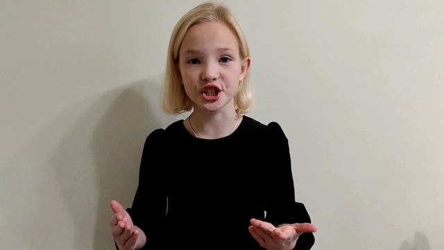 Федорова Устина, 11 лет,  К. Симонов "Слепец"