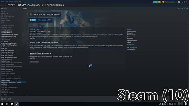 Testing 98 old Steam games on Windows 10 смотреть онлайн