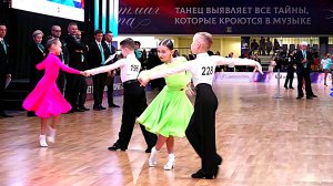 Спортивные бальные танцы. Румба. Дети