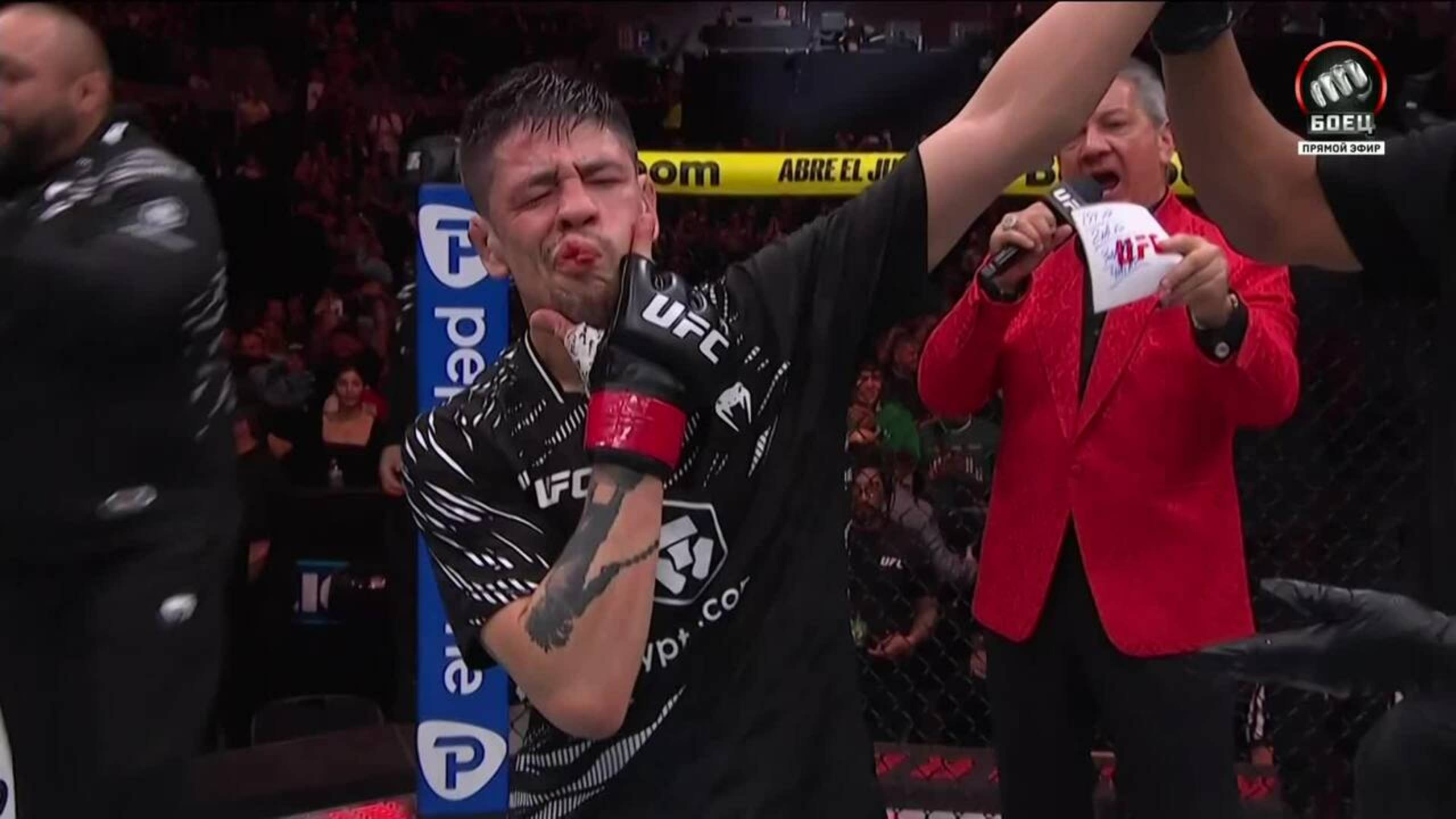 Брэндон Морено победил Стива Эрцега (видео). UFC Fight Night