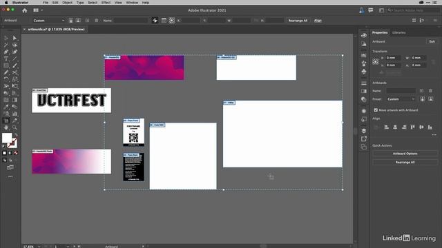 Lesson 22 - Artboards смотреть онлайн