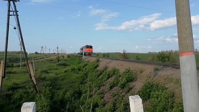 Сборник поездов на перегоне Разъезд 44 км - Павловск-Воронежский