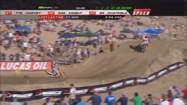 2010 AMA Motocross Round 12 Pala - 450 смотреть онлайн