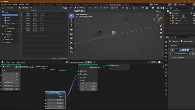 Le Node Vecteur XYZ | Apprendre Geometry Nodes Blender 3D смотреть онлайн