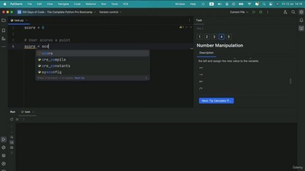 7. Number Manipulation and F Strings in Python