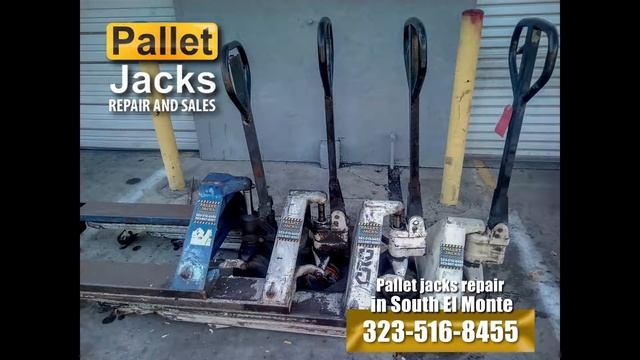Pallet jacks repair in South El Monte, Ca. 323-516-8455 pallet jack hand pallet jacks смотреть онлайн