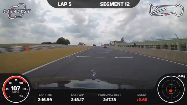 Snetterton track day C55 AMG manual chasing down a Porsche GT3 смотреть онлайн