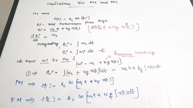 Phase Modulation| Equivalence of FM and PM| Generation of PM using FM Modulator|Analog Communicatio смотреть онлайн