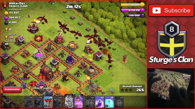 TOP 5 BEST TH10 PUSHING ATTACK STRATEGIES WITHOUT CC!! | Clash of Clans смотреть онлайн