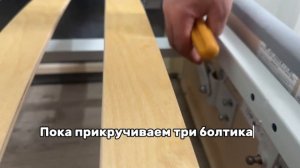 Сборка угловой кровати Oliva с подъемным механизмом