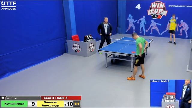 15:30 Кутний Илья 2-3 Оплачко Александр стол 4 Юг-3 14.10.2020 смотреть онлайн