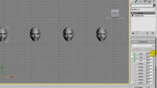 www.d-legion.tk Skin + Face Morpher Rigging Tutorial On 3ds Max смотреть онлайн