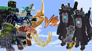 ЧТО ПРОИСХОДИТ, КОГДА ВСЕ КОРАБЛИ КАЙДЗЮ СРАЖАЮТСЯ TITAN CAMERAMAN В MINECRAFT