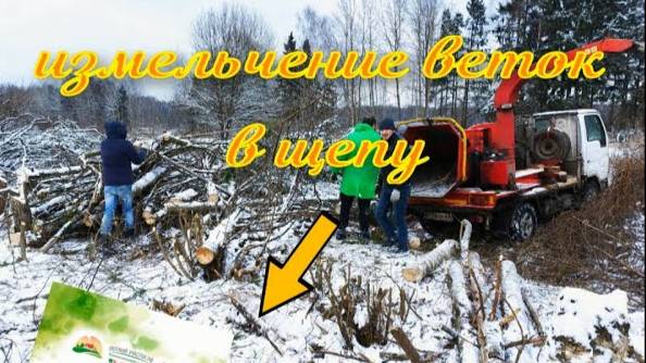 Измельчение веток смотреть онлайн