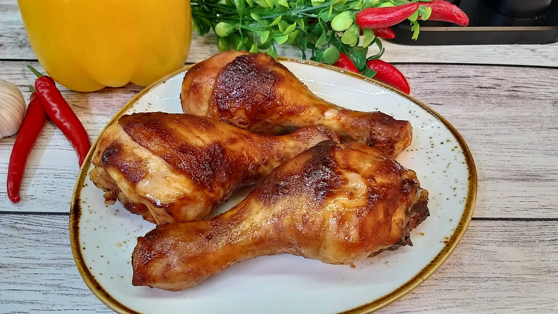 Сочные куриные ножки в духовке. Просто и очень вкусно! Идеальный маринад для курицы!