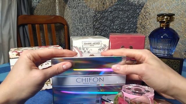 РАПАКОВКА НОВЫХ АРОМАТОВ Emper Chifon/ Jeanne Arthes Pavlova/Arabian Night Sapphire/Alhambra Reyna