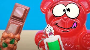 ВОТ ЭТО ЛЕНИВАЯ ВКУСНЯШКА ДЛЯ ЖЕЛЕЙНОГО МЕДВЕДЯ ВАЛЕРЫ