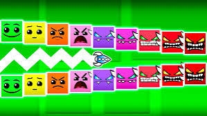 СПАМ Каждой Сложности в Geometry Dash