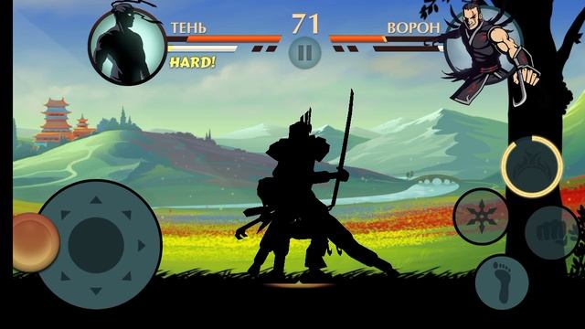 Тень против Ворона Турнир Shadow Fight2