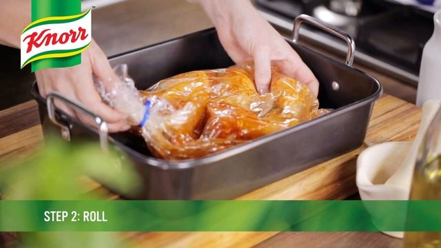 Juicy delicious chicken in a Knorr Cook-In-Bag смотреть онлайн