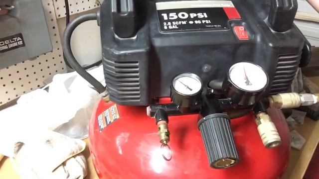 Porter Cable Pancake Compressor Fix #2 смотреть онлайн