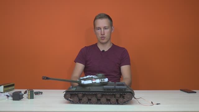 Танк на радиоуправлении ИС-2