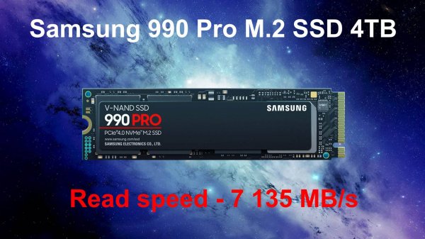Samsung 990 Pro M2 SSD 4TB обзор высокопроизводительного накопителя