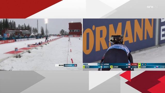 Biathlon World Cup 20-21 round 26, Sprint, Men (Norwegian commentary) смотреть онлайн