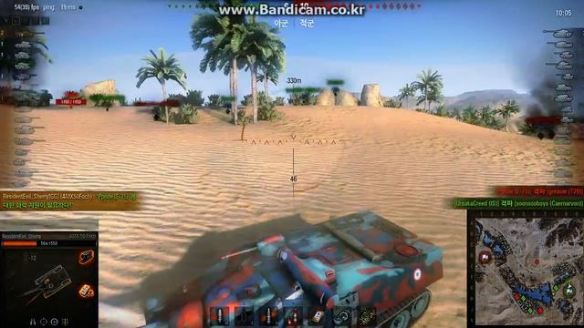 [WOT/KR]Foch 8000 deal(Desert) Part1 смотреть онлайн
