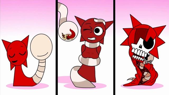 Все этапы игры Спрунки с боссам и рабочим - сборник Incredibox смотреть онлайн