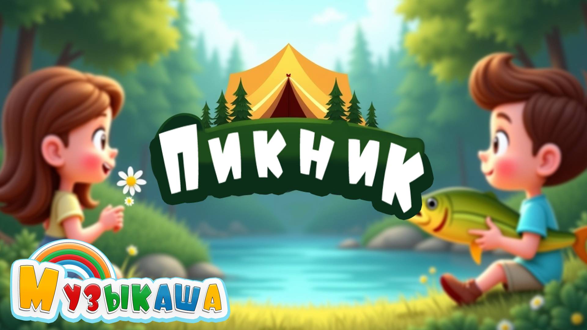 Веселая песенка про пикник – Семейный отдых, шашлыки и лето! смотреть онлайн