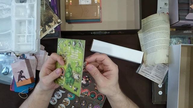 "Fateforge. Хроники Каана" + "Битва бессмертных" Распаковка настольной игры и дополнения смотреть онлайн