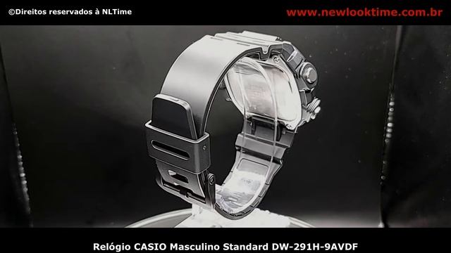 Relógio CASIO Masculino Standard DW-291H-1BVDF смотреть онлайн