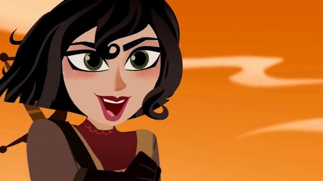 Tangled but it's only when the song titles is sang смотреть онлайн