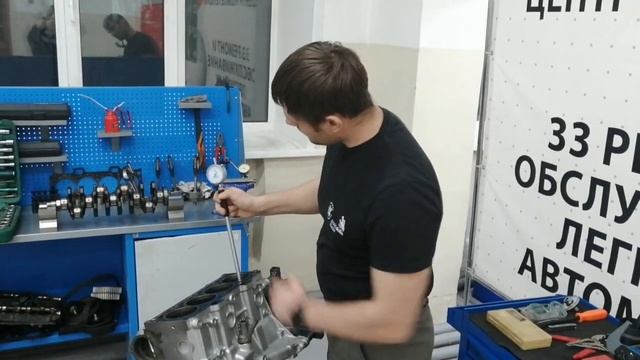 Разборка, дефектовка, сборка двигателя) смотреть онлайн