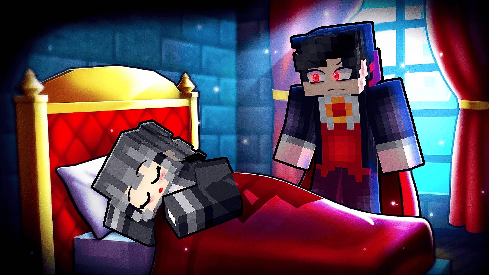 Король Вампиров Влюбился в Школьницу в Майнкрафт! смотреть онлайн