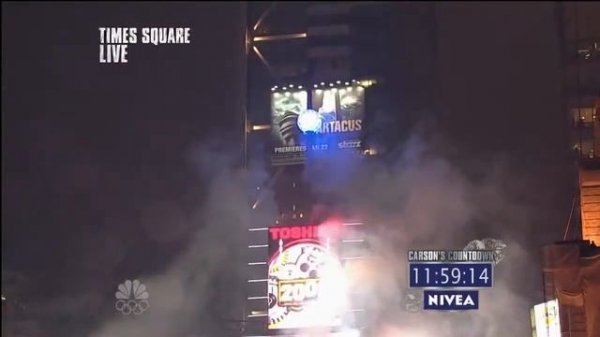 Time Square Ball Drop 2013 New York City New Year's Eve