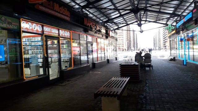 Мурино. Город-спутник Санкт-Петербурга. Бульвар Менделеева, выход из метро Девяткино. смотреть онлайн