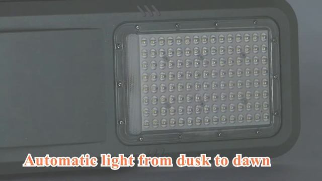 Full die casting aluminum solar light 100w 8m ip66 solar outdoor light effect led solar street ligh смотреть онлайн