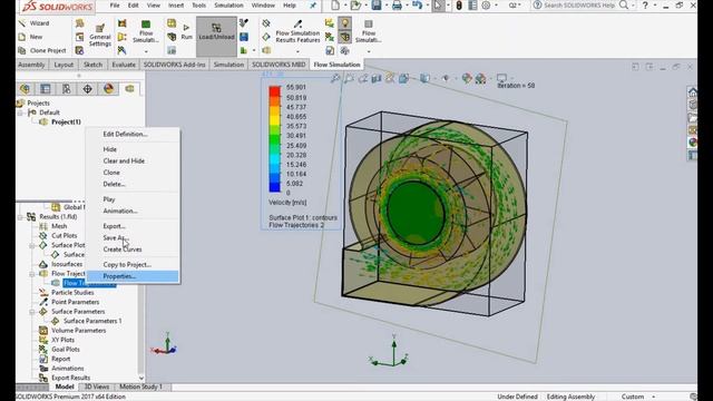 SOLIDWORKS Flow Simulation - Analytical methods for calculating fan aerodynamics смотреть онлайн
